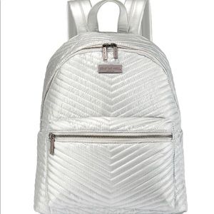 Peace Love World Silver Classic Back Pack
